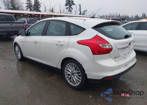 2014 Ford Focus Titanium from USA, damaged, VIN 1FADP3N25EL375578